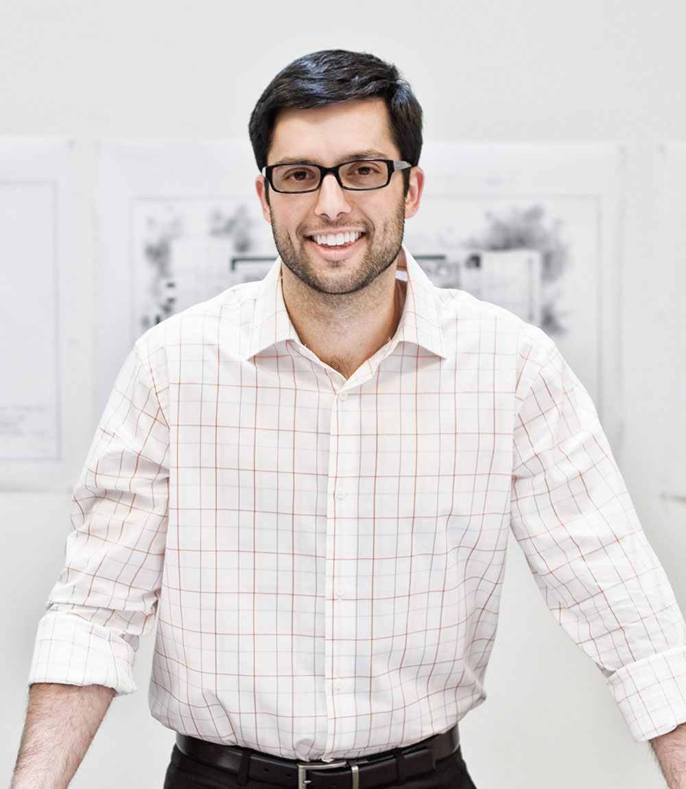 Man Working in an Architect